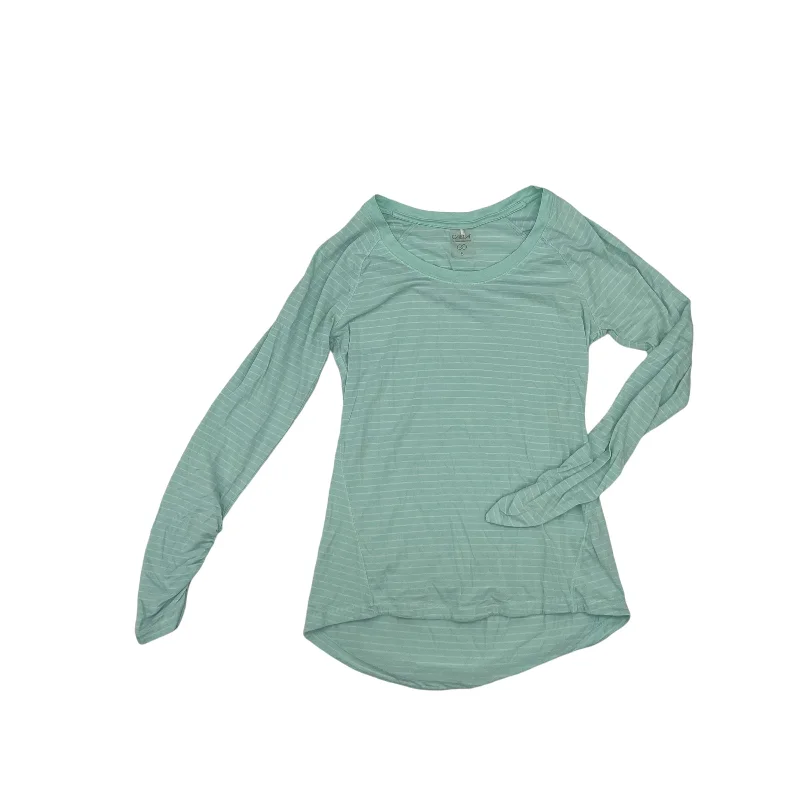 Athletic Top Ls Crewneck By Calia In Aqua, Size:S