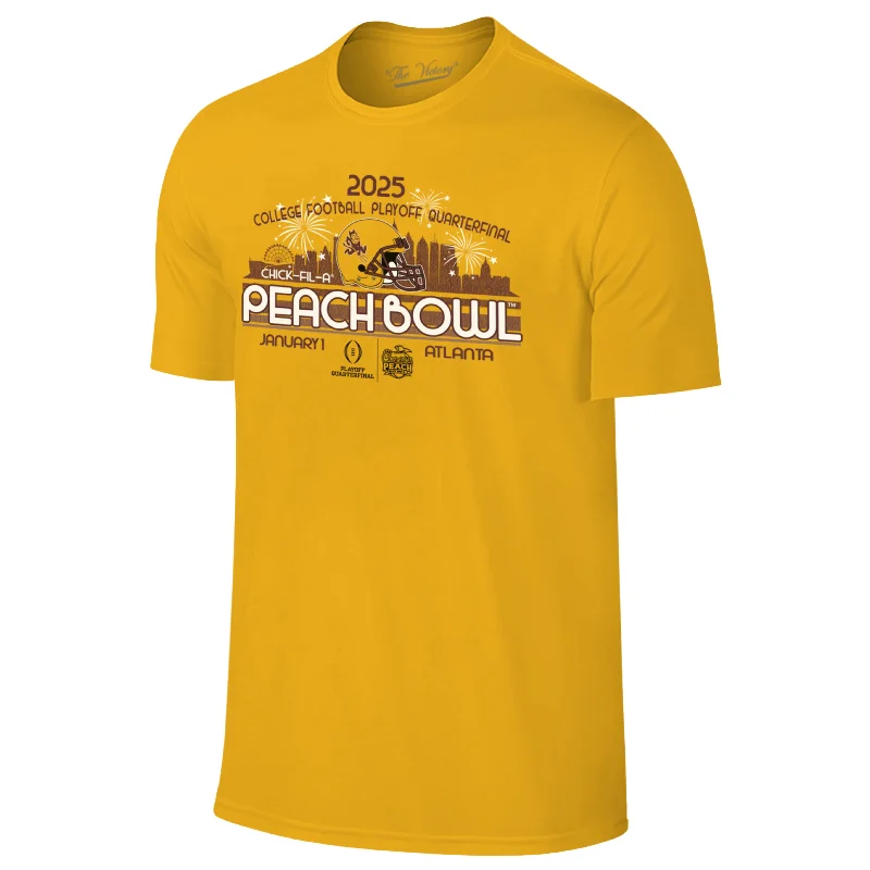 ASU Peachbowl CFP Tee GLD