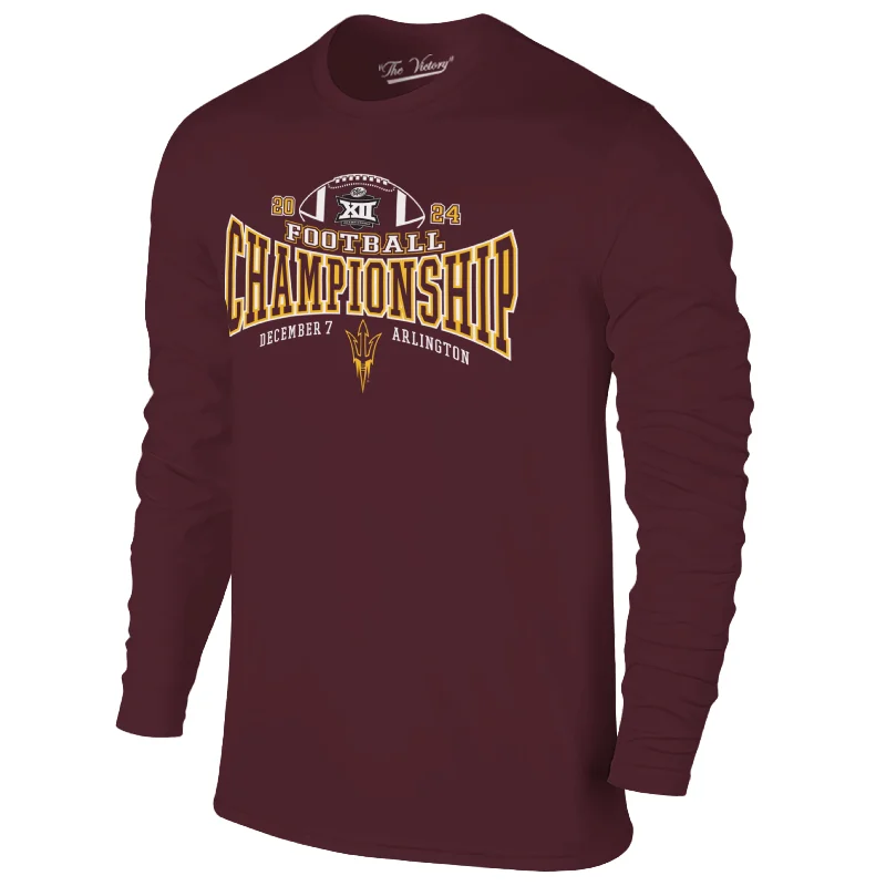 ASU Big XII Championship L/S Tee MRN