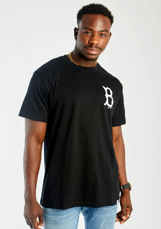 Majestic Athletic Mens Brooklyn Script Tee <br> MJBK0331TK