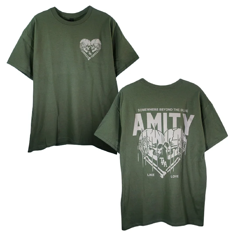 Heart Military Green - Tee