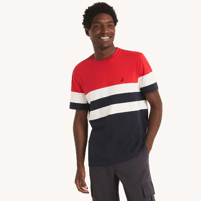 Nautica Mens Pieced T-Shirt