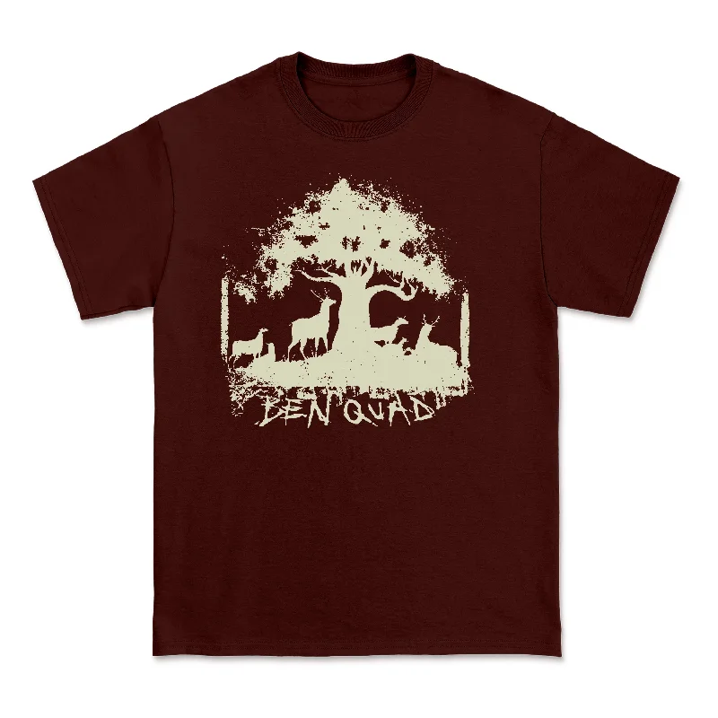 Deer Maroon - Tee