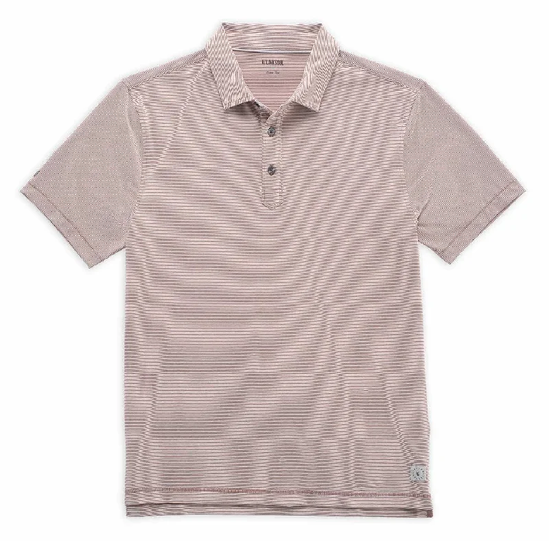 Monterey Microstripe Performance Polo