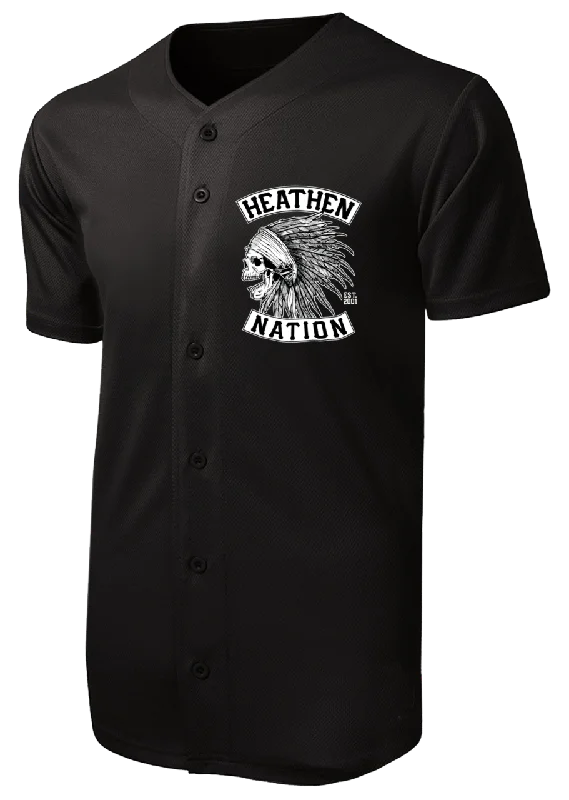 Chief Button-Up Baseball Jersey