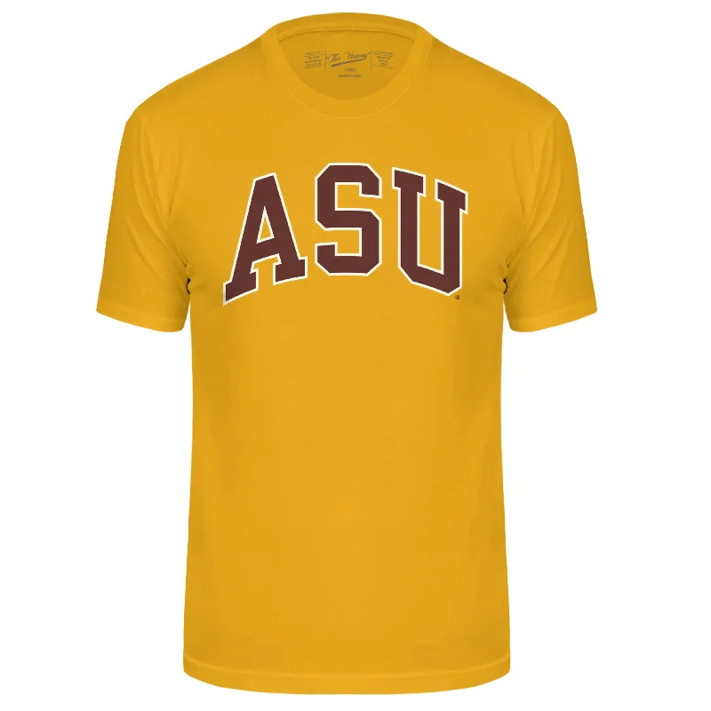 ASU Arched Tee GLD