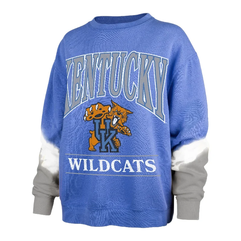 KENTUCKY WILDCATS SLEEVE DYE '47 BOYFRIEND CREW WOMENS