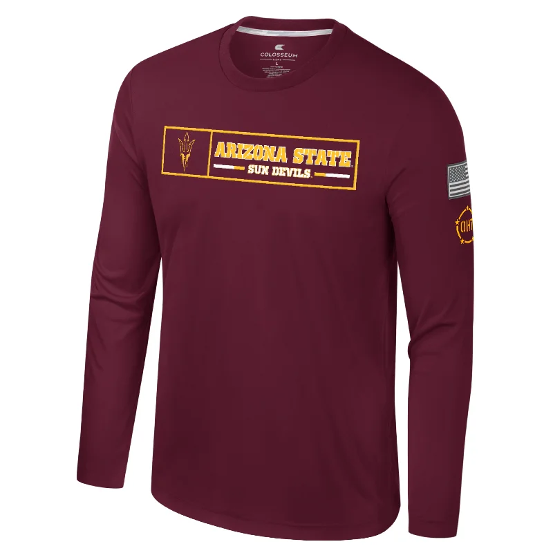 ASU OHT L/S Tee MRN