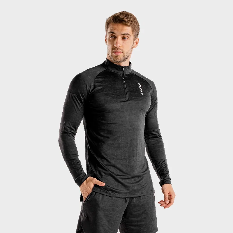 Wolf Running Top - Onyx