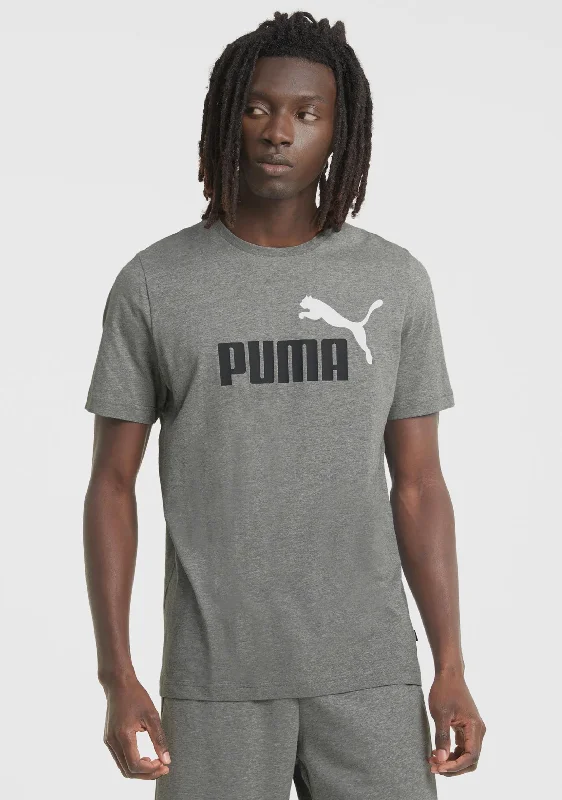 Puma Men’s Essential+ 2 Colour Logo Tee