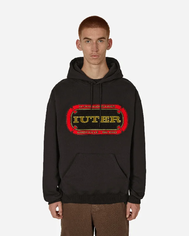 Alpha Industries Mat Hoodie Black