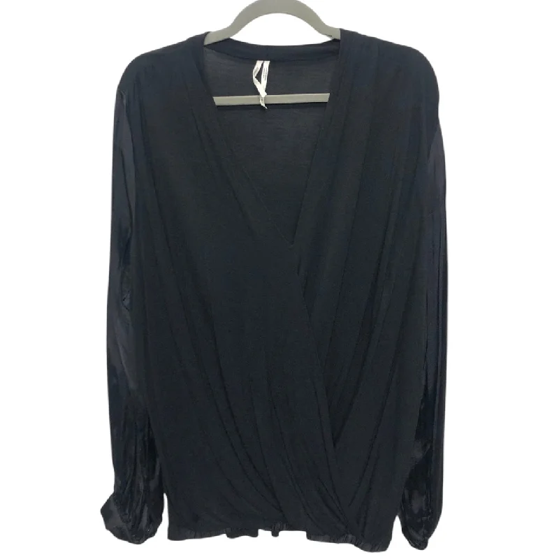 Top Ls By Anthropologie In Black, Size:M