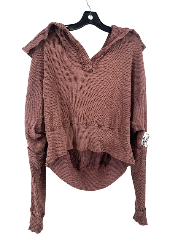 Top Long Sleeve By We The Free In Mauve, Size: L