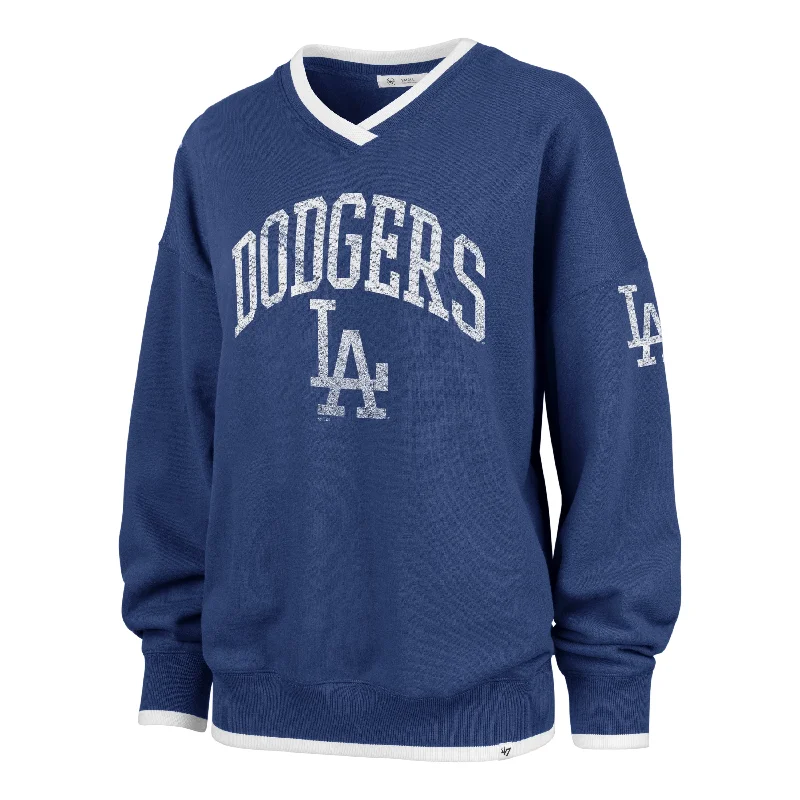 LOS ANGELES DODGERS COOPERSTOWN WAX PACK DAZE EIGHTIES '47 PULLOVER WOMENS