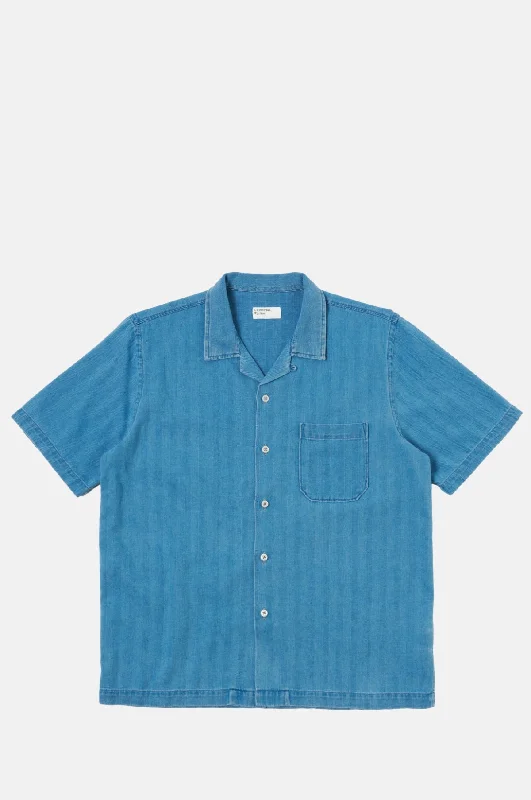 Road Shirt Washed Indigo