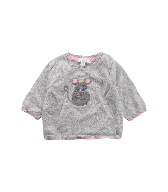 Purebaby Knit Sweater 0-3M