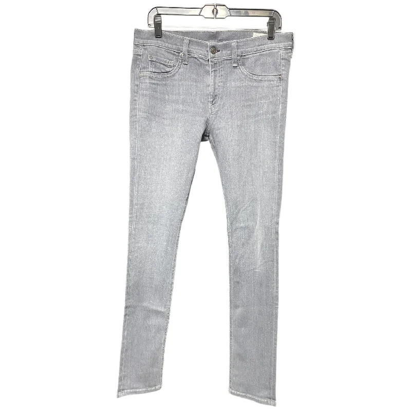 Jeans Designer By Rag & Bones Jeans In Grey Denim, Size: 10