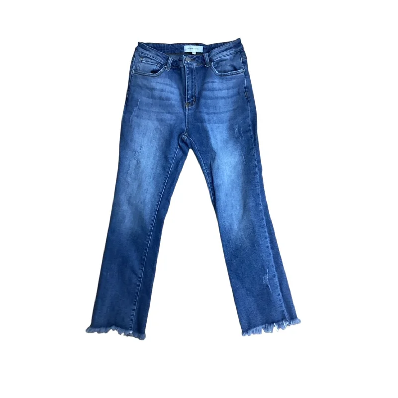 Jeans Straight By Risen  Size: 8