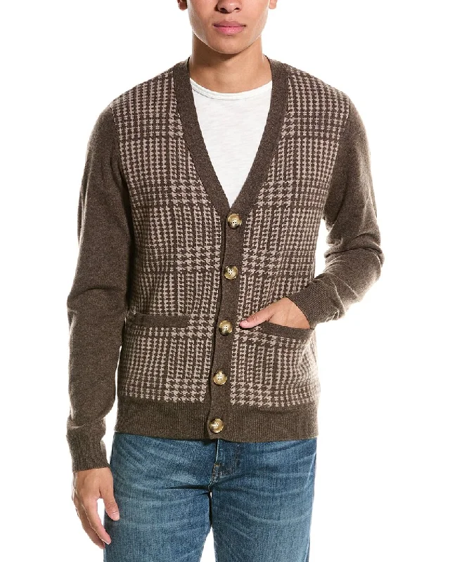 Kier+J Wool & Cashmere-Blend Cardigan