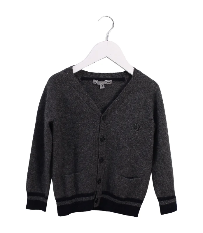 Bonpoint Knit Cardigan 4T