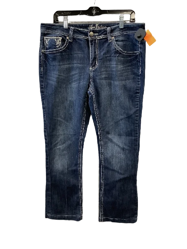 Jeans Straight By Love Indigo  Size: 14