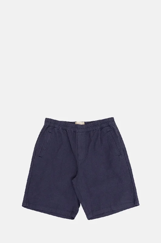 Assembly Short Soft Navy Linen