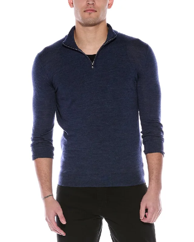 Reiss Blackhall 1/4-Zip Wool Funnel Sweater