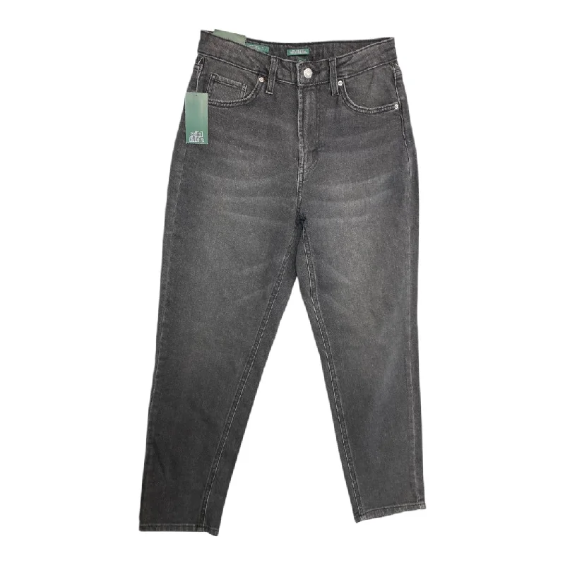 Jeans Straight By Wild Fable In Black Denim, Size:4