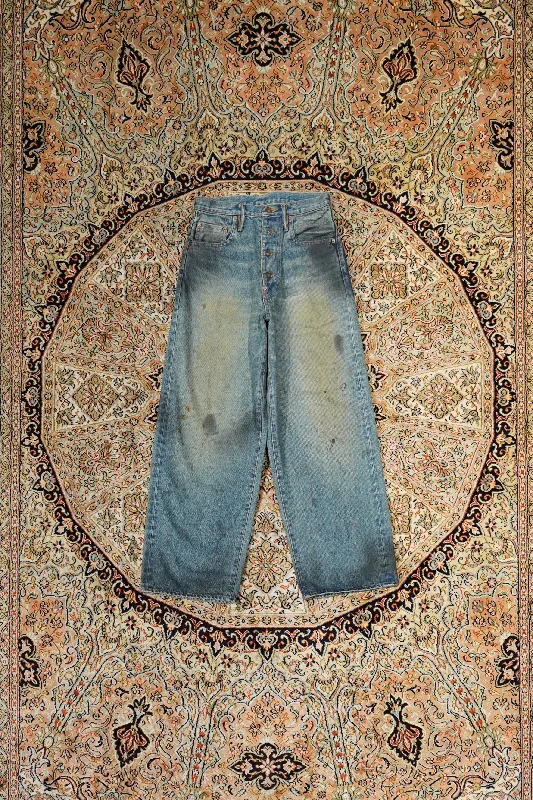 SUGARHILL OILED FADE DENIM PANTS